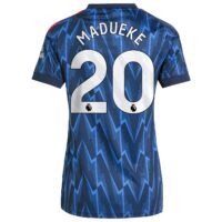 Arsenal adidas Away Shirt 2025-26 - Womens with Madueke 20 printing