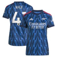 Arsenal adidas Away Shirt 2025-26 - Womens with Rice 41 printing
