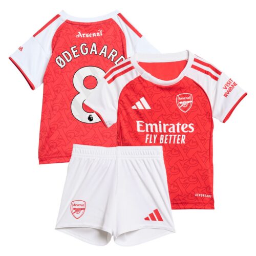 A2B image: arsenal-adidas-home-babykit-2025-26-with-odegaard-8-printing Arsenal adidas Home Babykit 2025-26 with Ødegaard 8 printing