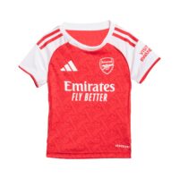 Arsenal adidas Home Babykit 2025-26 with Ødegaard 8 printing