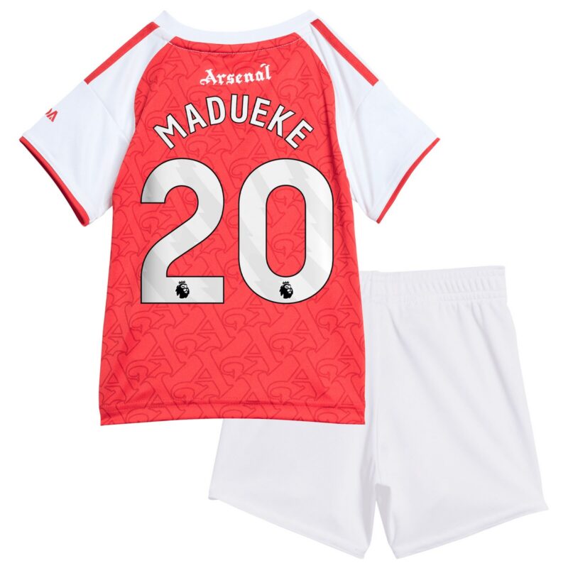 Arsenal adidas Home Babykit 2025-26 with Madueke 20 printing