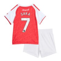 Arsenal adidas Home Babykit 2025-26 with Saka 7 printing