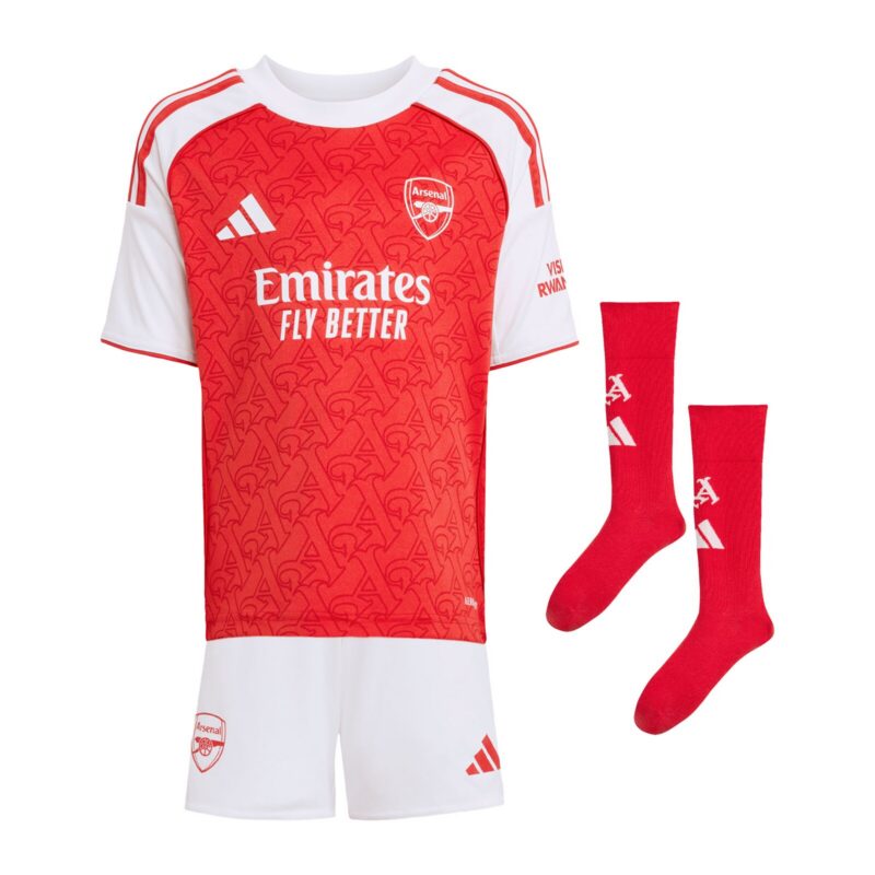 A2B image: arsenal-adidas-home-minikit-2025-26-with-saka-7-printing Arsenal adidas Home Minikit 2025-26 with Saka 7 printing