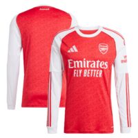Arsenal adidas Home Shirt 2025-26 - Long Sleeve