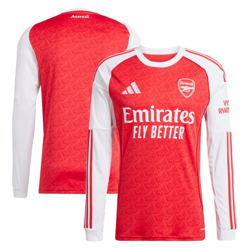 Arsenal adidas Home Shirt 2025-26 - Long Sleeve