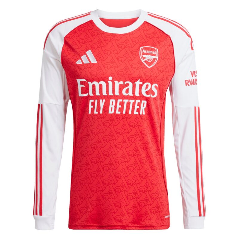 Arsenal adidas Home Shirt 2025-26 - Long Sleeve