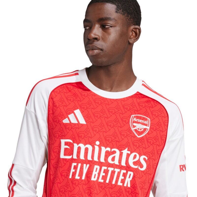 Arsenal adidas Home Shirt 2025-26 - Long Sleeve