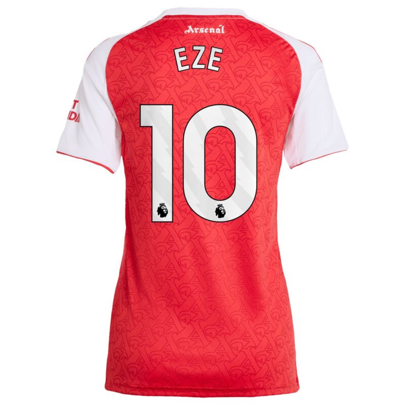 A2B image: arsenal-adidas-home-shirt-2025-26-womens-with-eze-10-printing Arsenal adidas Home Shirt 2025-26 - Womens with Eze 10 printing