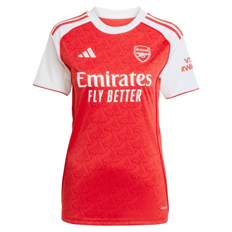 A2B image: arsenal-adidas-home-shirt-2025-26-womens-with-gyokeres-14-printing Arsenal adidas Home Shirt 2025-26 - Womens with Gyökeres 14 printing