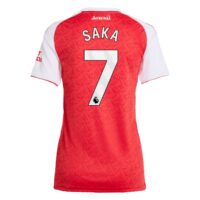 A2B image: arsenal-adidas-home-shirt-2025-26-womens-with-saka-7-printing Arsenal adidas Home Shirt 2025-26 - Womens with Saka 7 printing