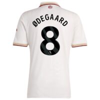 Arsenal adidas Third Shirt 2025-26 with Ødegaard 8 printing