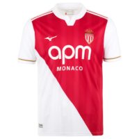 A2B image: as-monaco-mizuno-home-shirt-2025-26 AS Monaco Mizuno Home Shirt 2025-26