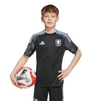 A2B image: aston-villa-adidas-away-replica-shirt-2025-26-kids Aston Villa adidas Away Replica Shirt 2025-26 - Kids
