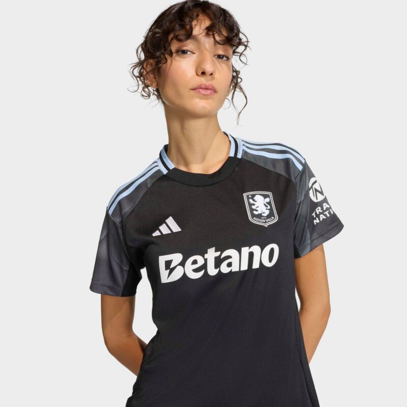 Aston Villa adidas Away Shirt 2025-26 - Womens