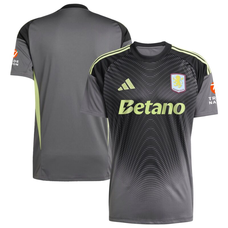 A2B image: aston-villa-adidas-goalkeeper-shirt-2025-26 Aston Villa adidas Goalkeeper Shirt 2025-26