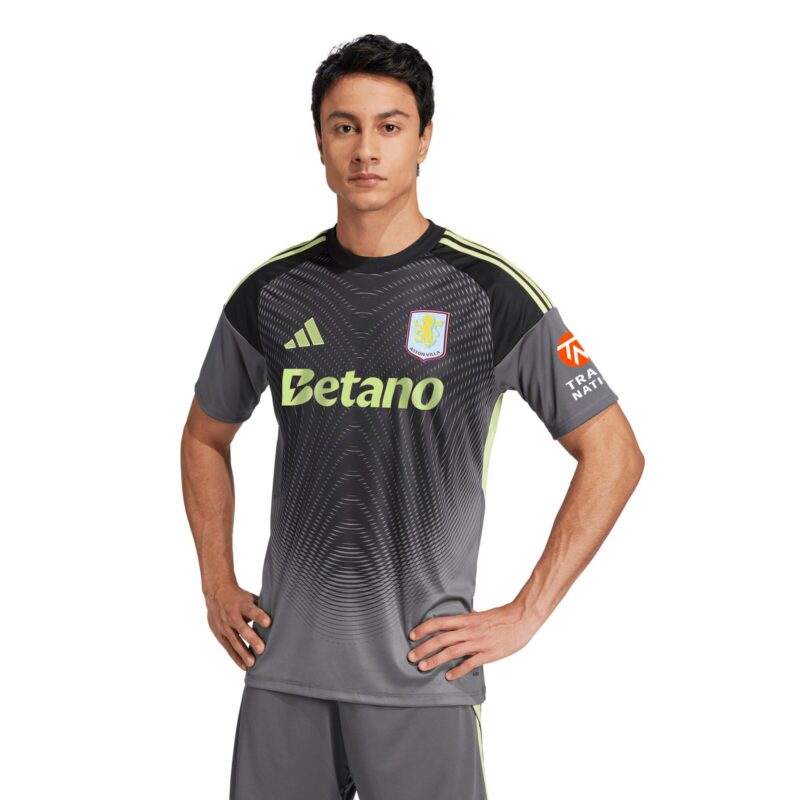 A2B image: aston-villa-adidas-goalkeeper-shirt-2025-26 Aston Villa adidas Goalkeeper Shirt 2025-26