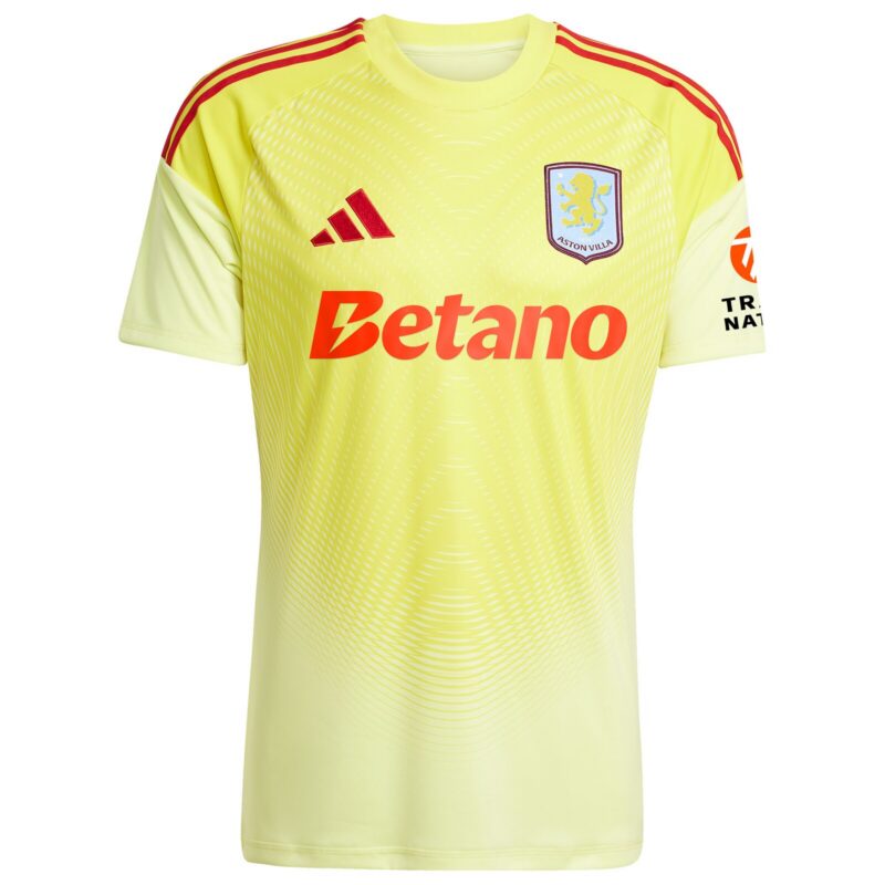 Aston Villa adidas Goalkeeper Shirt 2025-26