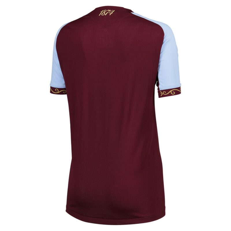 Aston Villa adidas Home Authentic Shirt 2025-26 - Womens