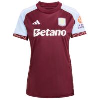 Aston Villa adidas Home Shirt 2025-26 - Womens