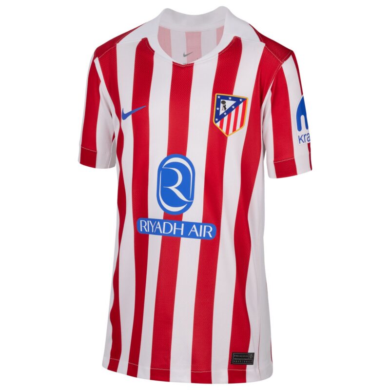 Atlético de Madrid Nike Home Stadium Shirt 2025-26 - Kids