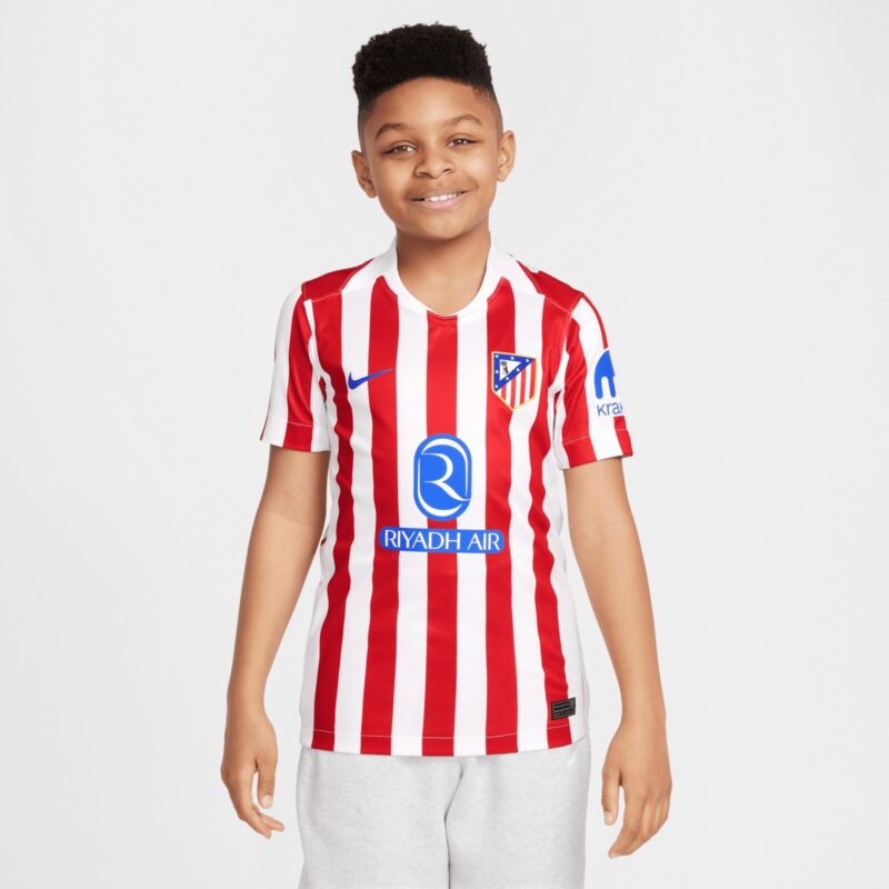 Atlético de Madrid Nike Home Stadium Shirt 2025-26 - Kids