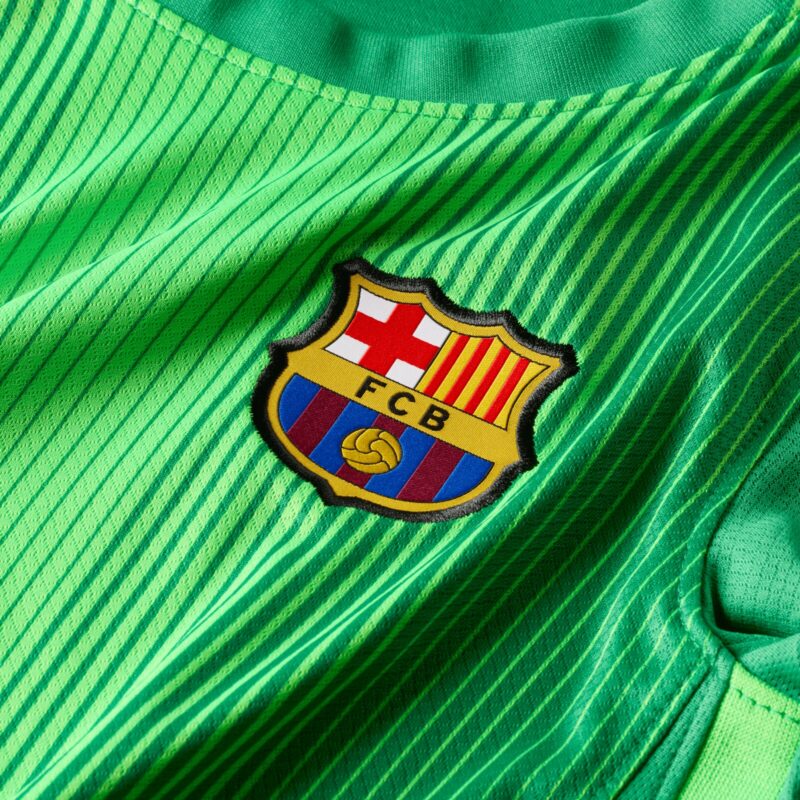 A2B image: barcelona-nike-home-goalkeeper-stadium-shirt-2025-26-kids Barcelona Nike Home Goalkeeper Stadium Shirt 2025-26 - Kids