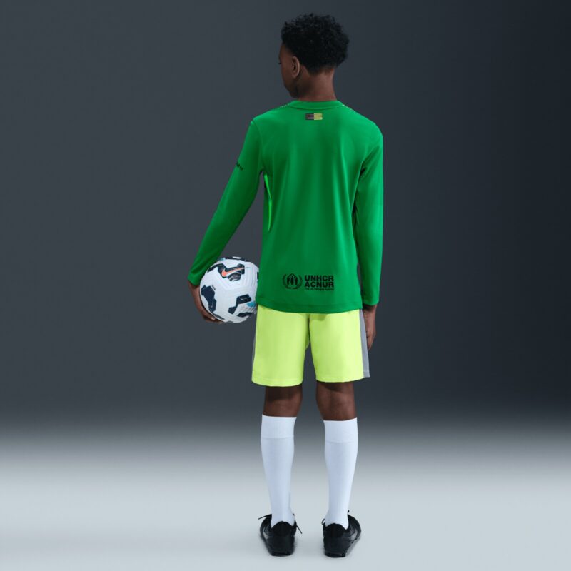 A2B image: barcelona-nike-home-goalkeeper-stadium-shirt-2025-26-kids Barcelona Nike Home Goalkeeper Stadium Shirt 2025-26 - Kids