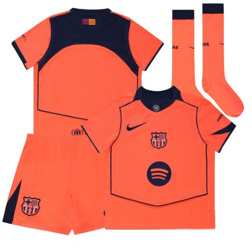 A2B image: barcelona-nike-third-stadium-mini-kit-2025-26-little-kids Barcelona Nike Third Stadium Mini Kit 2025-26 - Little Kids