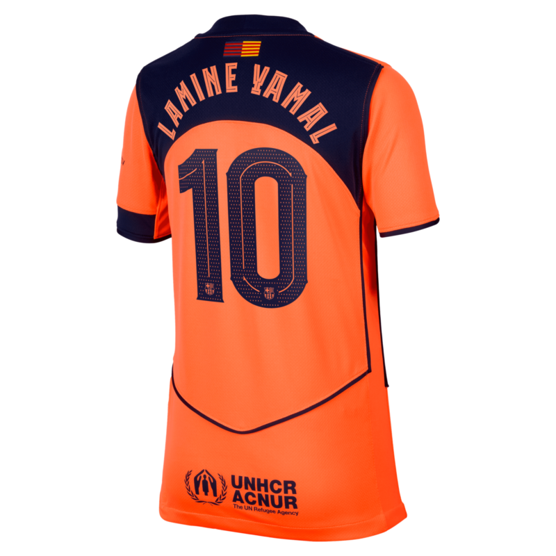 A2B image: barcelona-nike-third-stadium-shirt-2025-26-kids-with-lamine-yamal-10-cup-printing Barcelona Nike Third Stadium Shirt 2025-26 - Kids with Lamine Yamal 10 Cup printing