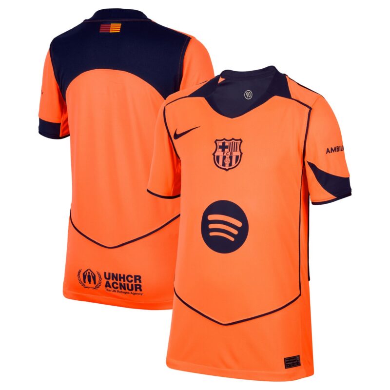 Barcelona Nike Third Stadium Shirt 2025-26 - Kids
