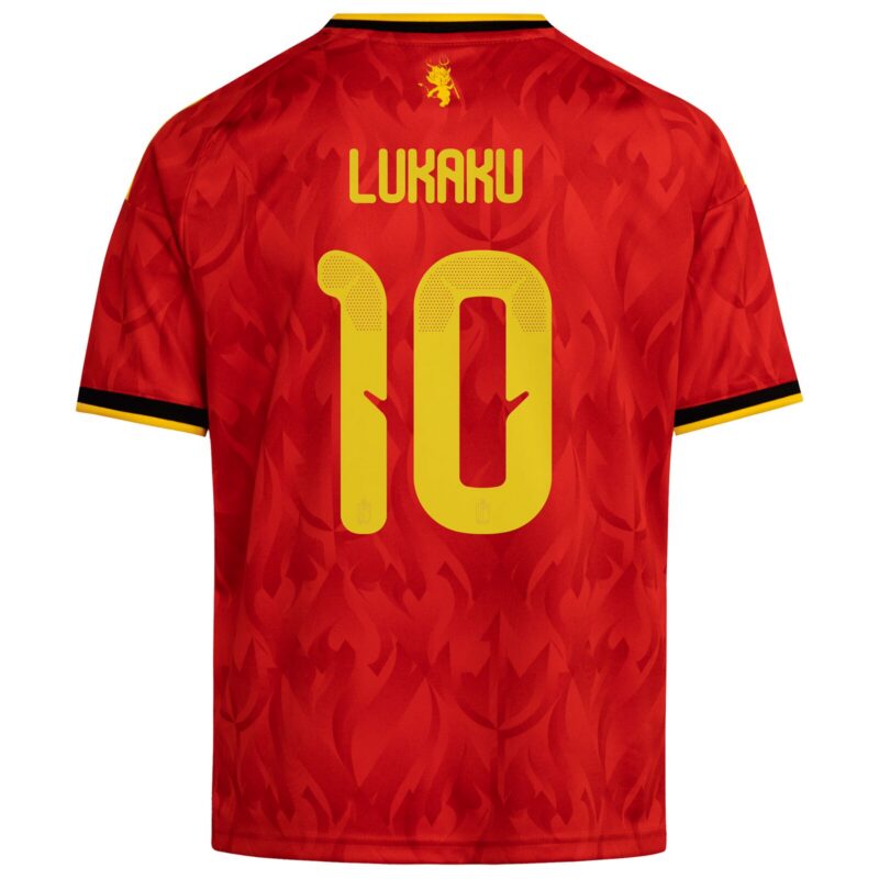 A2B image: belgium-adidas-home-shirt-2026-kids-with-lukaku-10-printing Belgium adidas Home Shirt 2026 - Kids with Lukaku 10 printing