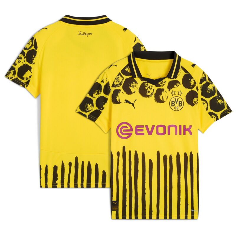 Borussia Dortmund KidSuper x Puma Club World Cup Home Shirt - Kids