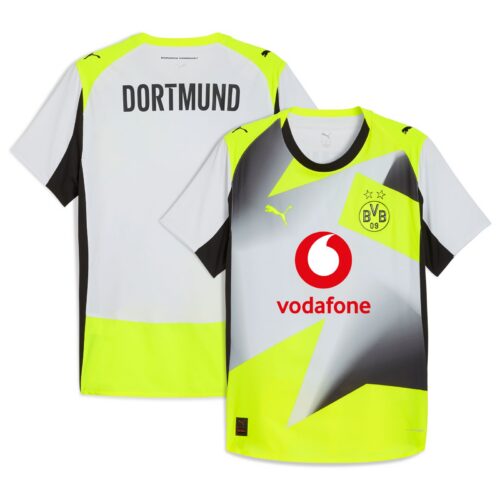 Borussia Dortmund PUMA Authentic Away Shirt 2025-26