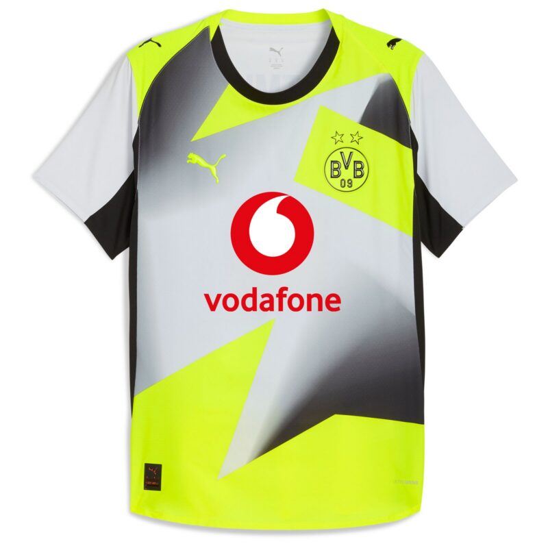 Borussia Dortmund PUMA Authentic Away Shirt 2025-26