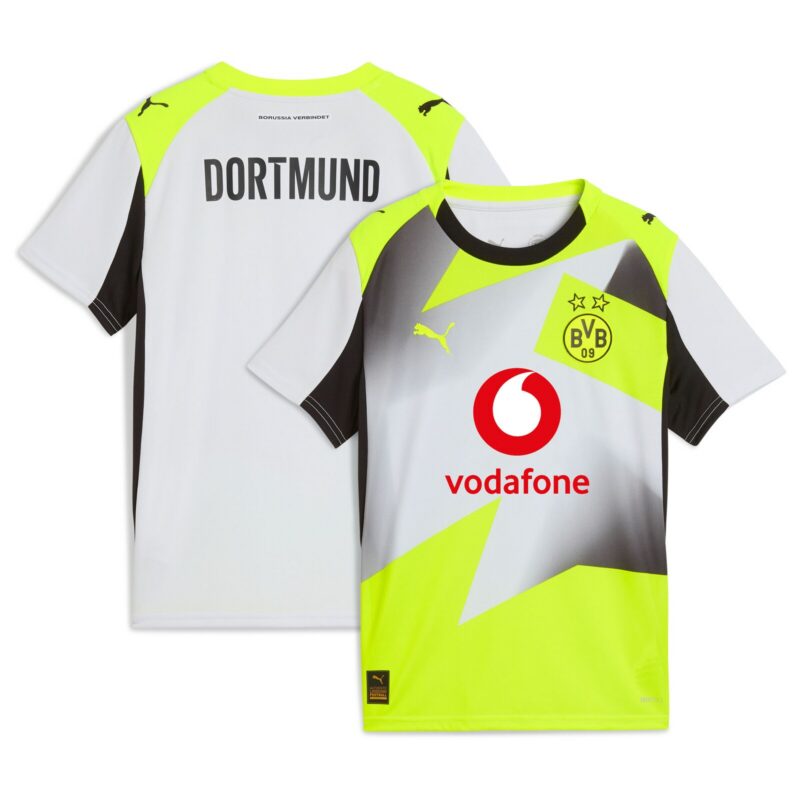 A2B image: borussia-dortmund-puma-away-shirt-2025-26-kids Borussia Dortmund PUMA Away Shirt 2025-26 - Kids