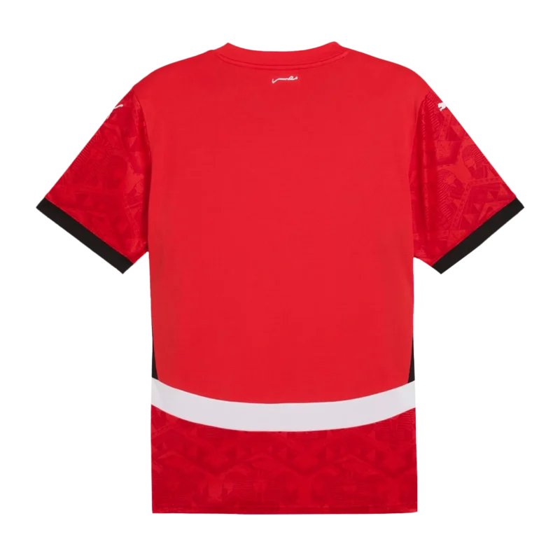 2025-26 Egypt Home Red Football Jersey Fan Edition