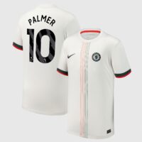 A2B image: chelsea-nike-away-stadium-shirt-2025-26-womens-with-palmer-10-printing Chelsea Nike Away Stadium Shirt 2025-26 - Womens with Palmer 10 printing