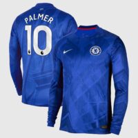 Chelsea Nike Home Stadium Long Sleeve Shirt 2025-26 with Palmer 10 printing