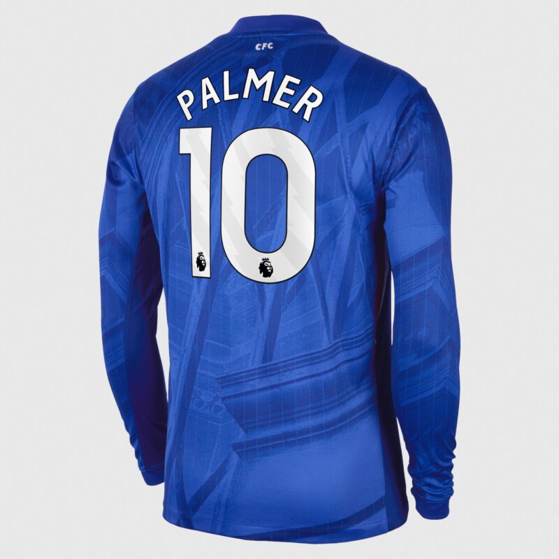 Chelsea Nike Home Stadium Long Sleeve Shirt 2025-26 with Palmer 10 printing