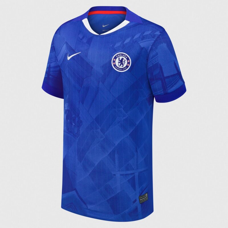 A2B image: chelsea-nike-home-stadium-shirt-2025-26-kids-with-delap-9-printing Chelsea Nike Home Stadium Shirt 2025-26 - Kids with Delap 9 printing