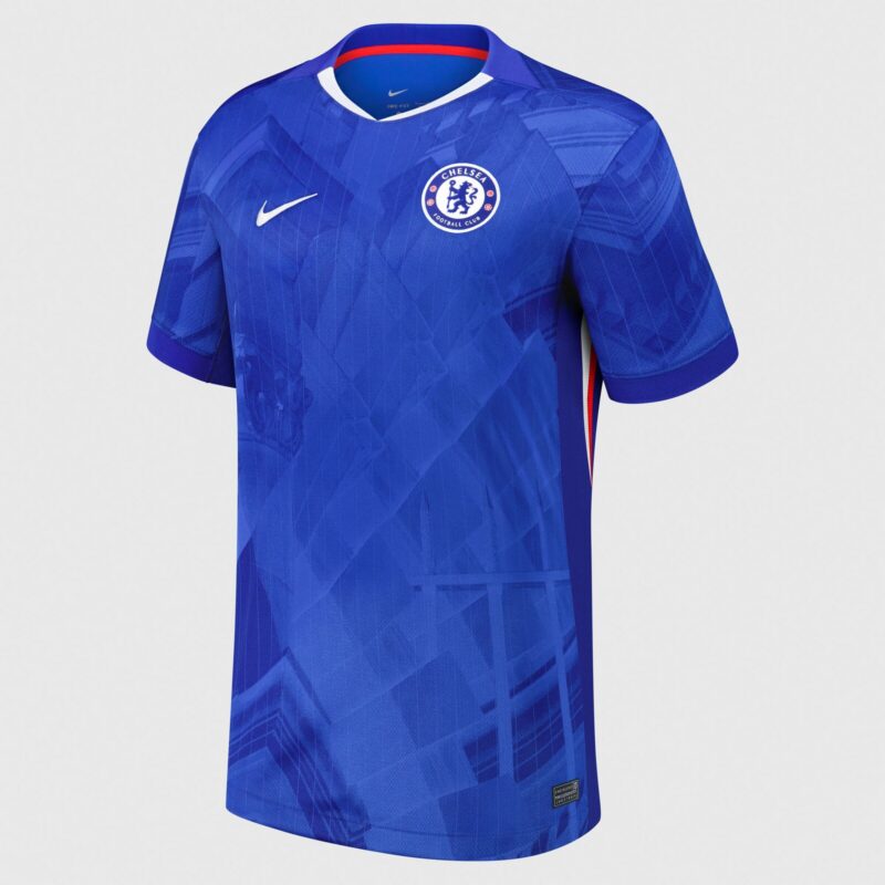 Chelsea Nike Home Stadium Shirt 2025-26 with Delap 9 printing