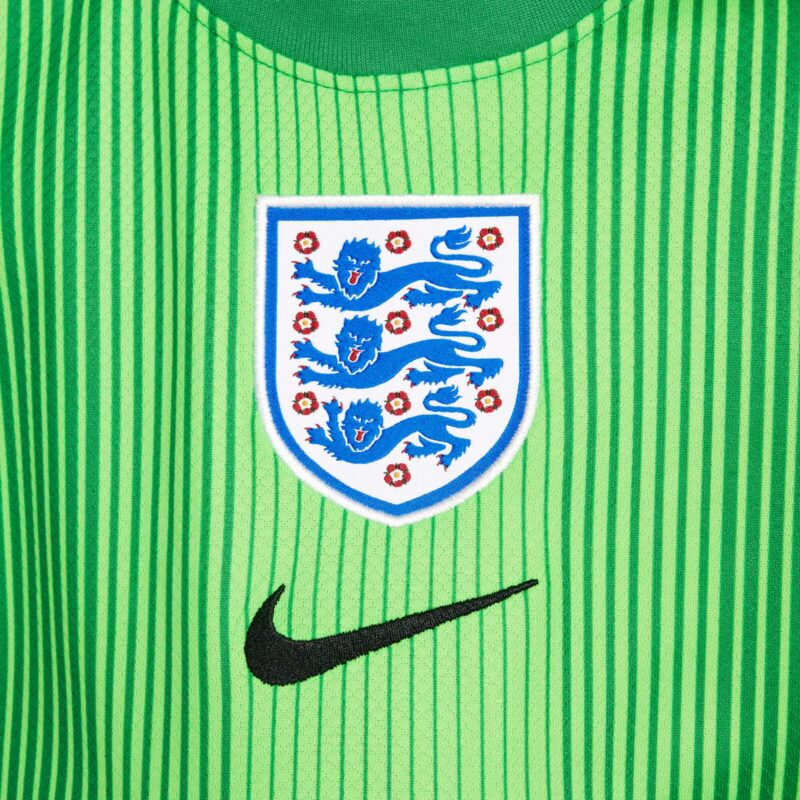 A2B image: england-lionesses-nike-goalkeeper-stadium-shirt-2025-kids England Lionesses Nike Goalkeeper Stadium Shirt 2025 - Kids