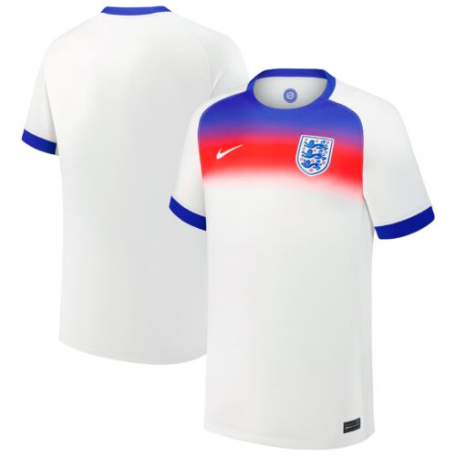 England Lionesses Nike Home Stadium Shirt 2025 - Kids