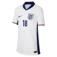England Nike Home Stadium Shirt 2024 - Kids with Gordon 18 printing