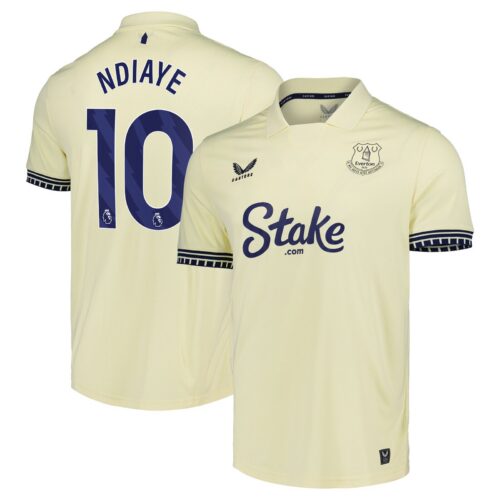 Everton Castore Away Pro Shirt 2025-26 with Ndiaye 10 printing