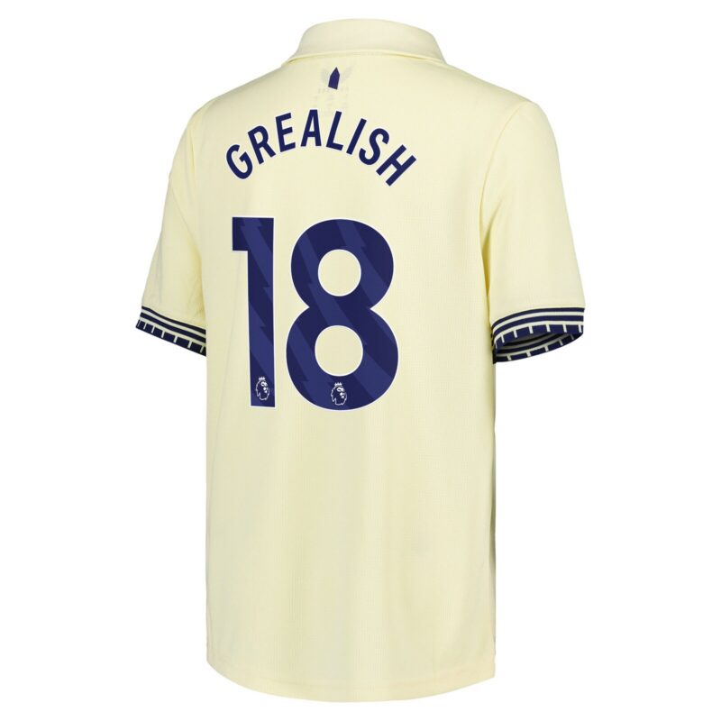 A2B image: everton-castore-away-shirt-2025-26-kids-with-grealish-18-printing Everton Castore Away Shirt 2025-26 - Kids with Grealish 18 printing