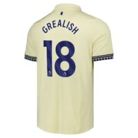 Everton Castore Away Shirt 2025-26 - Unsponsored with Grealish 18 printing