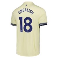 Everton Castore Away Shirt 2025-26 with Grealish 18 printing