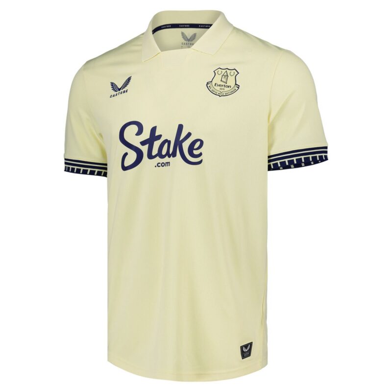 Everton Castore Away Shirt 2025-26 with Ndiaye 10 printing