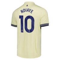 Everton Castore Away Shirt 2025-26 with Ndiaye 10 printing